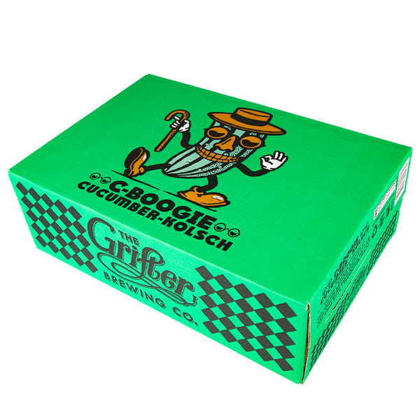 CBOOGIE CUCUMBER KOLSCH 375ML CANS (CASE OF 24) The Grifter Brewing Co
