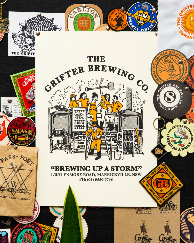 BREWING UP A STORM POSTER