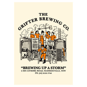 BREWING UP A STORM POSTER