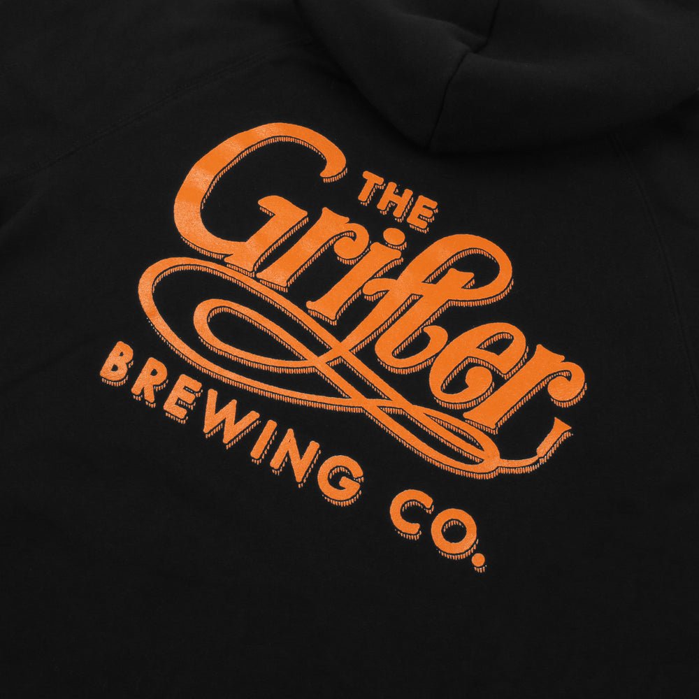 GRIFTER OG BLACK HOODY - The Grifter Brewing Co