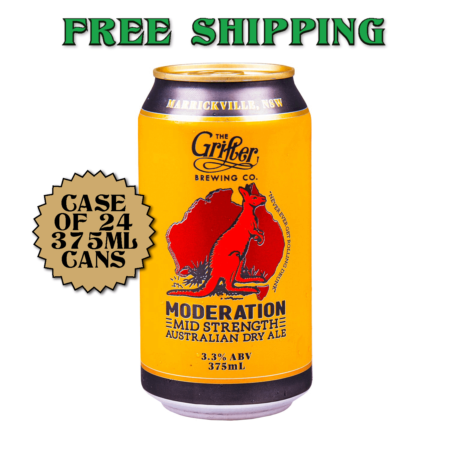 MODERATION MID STRENGTH - The Grifter Brewing Co