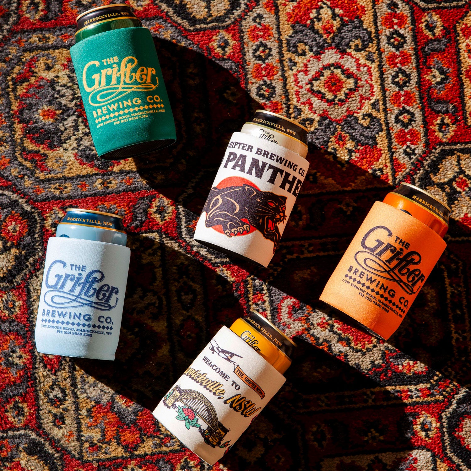 STUBBY COOLER 5 PACK - The Grifter Brewing Co