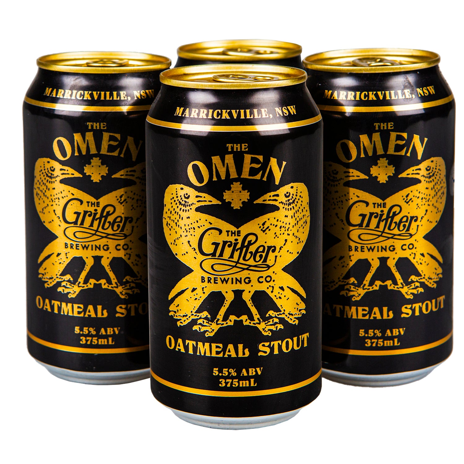 THE OMEN OATMEAL STOUT CANS (CASE OF 24)