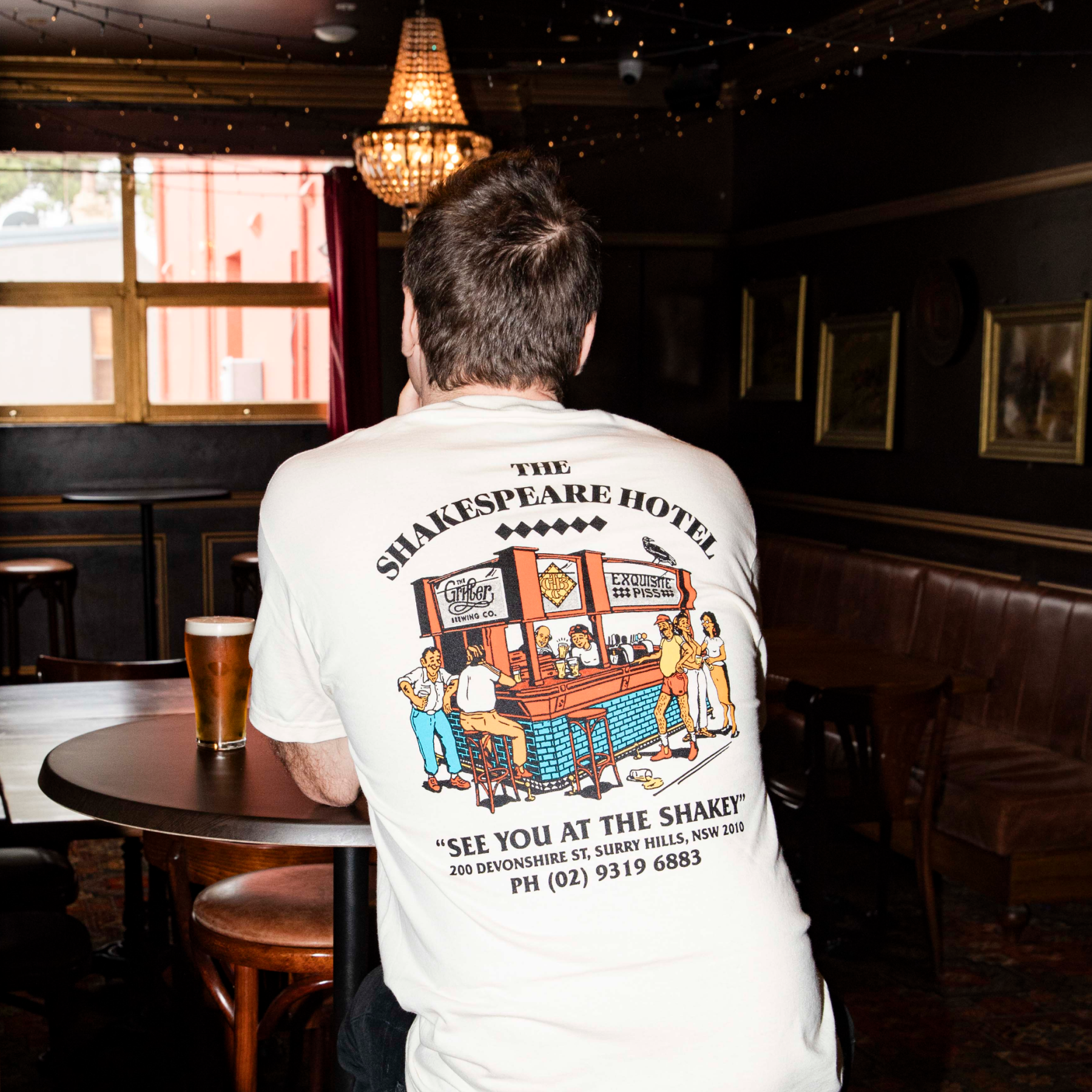 THE SHAKEY TEE - The Grifter Brewing Co