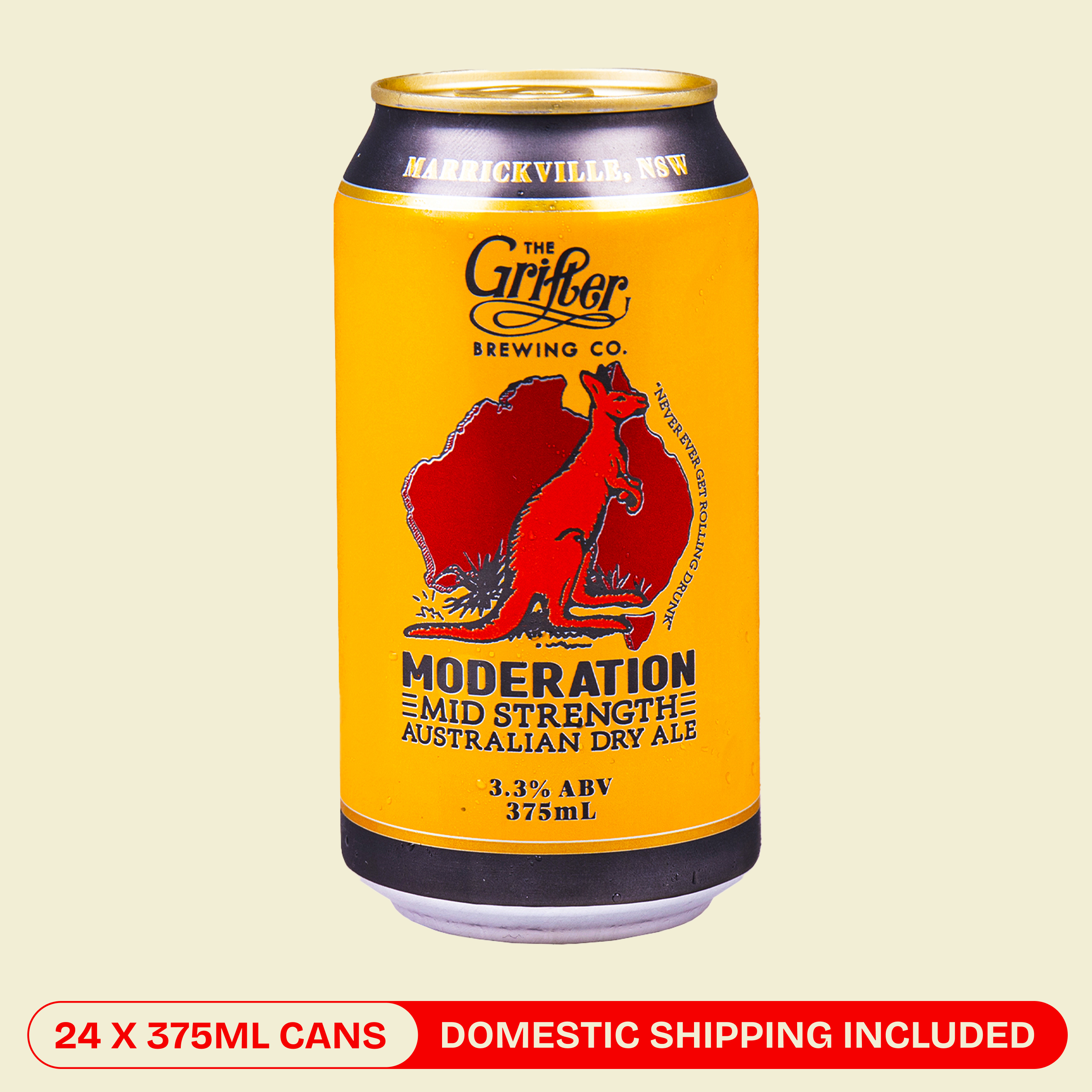 MODERATION MID STRENGTH - The Grifter Brewing Co