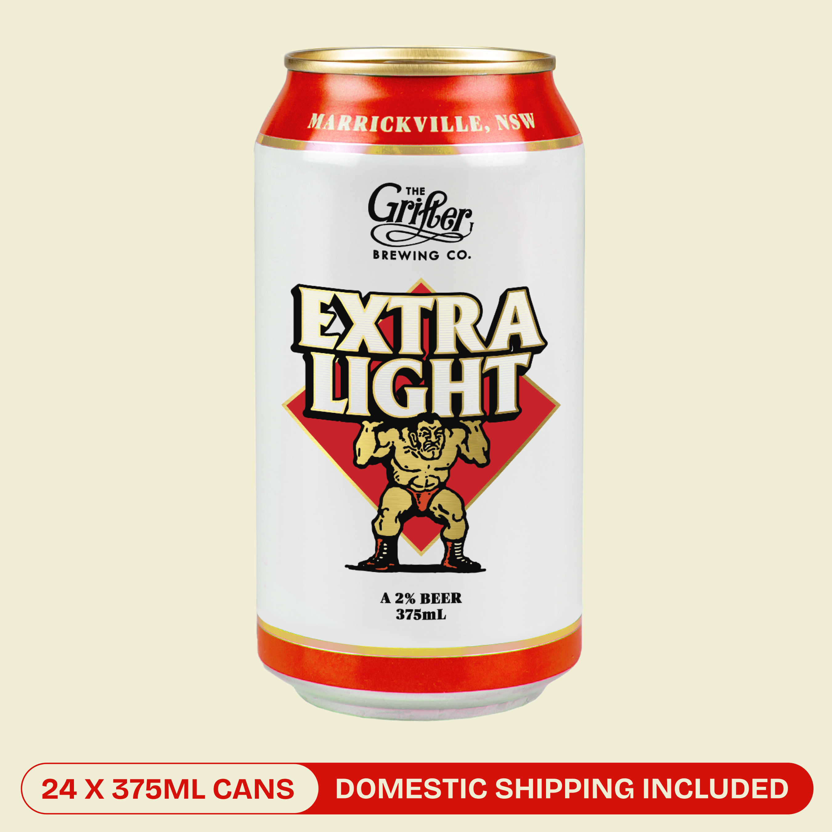 EXTRA LIGHT LAGER - The Grifter Brewing Co