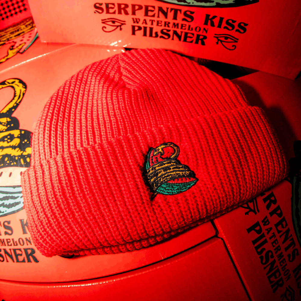 SERPENTS KISS BEANIE - The Grifter Brewing Co