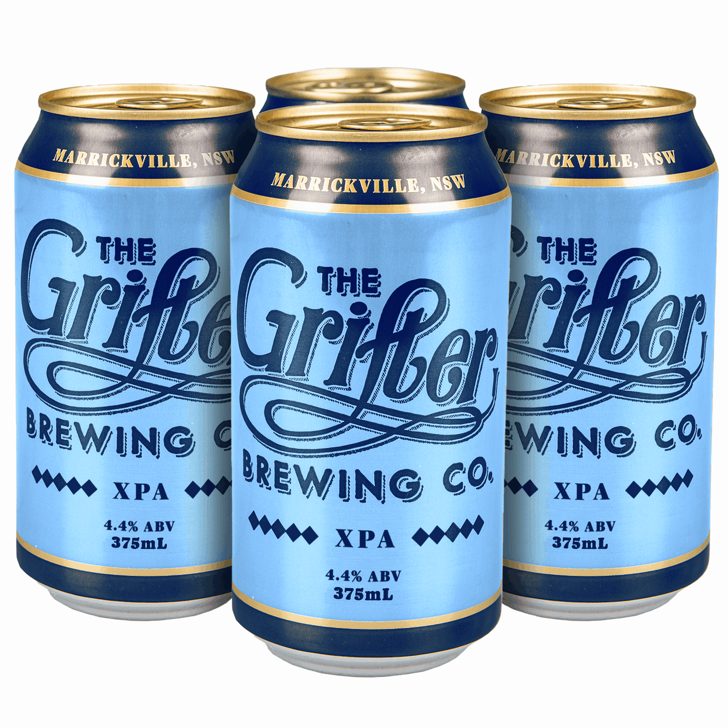 GRIFTER XPA 375ML CANS (4 PACK ) - The Grifter Brewing Co