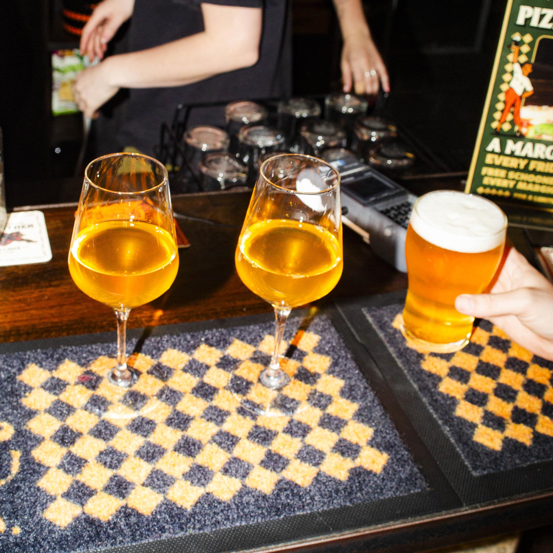 GRIFTER 'PUB STYLE' BAR MAT - The Grifter Brewing Co