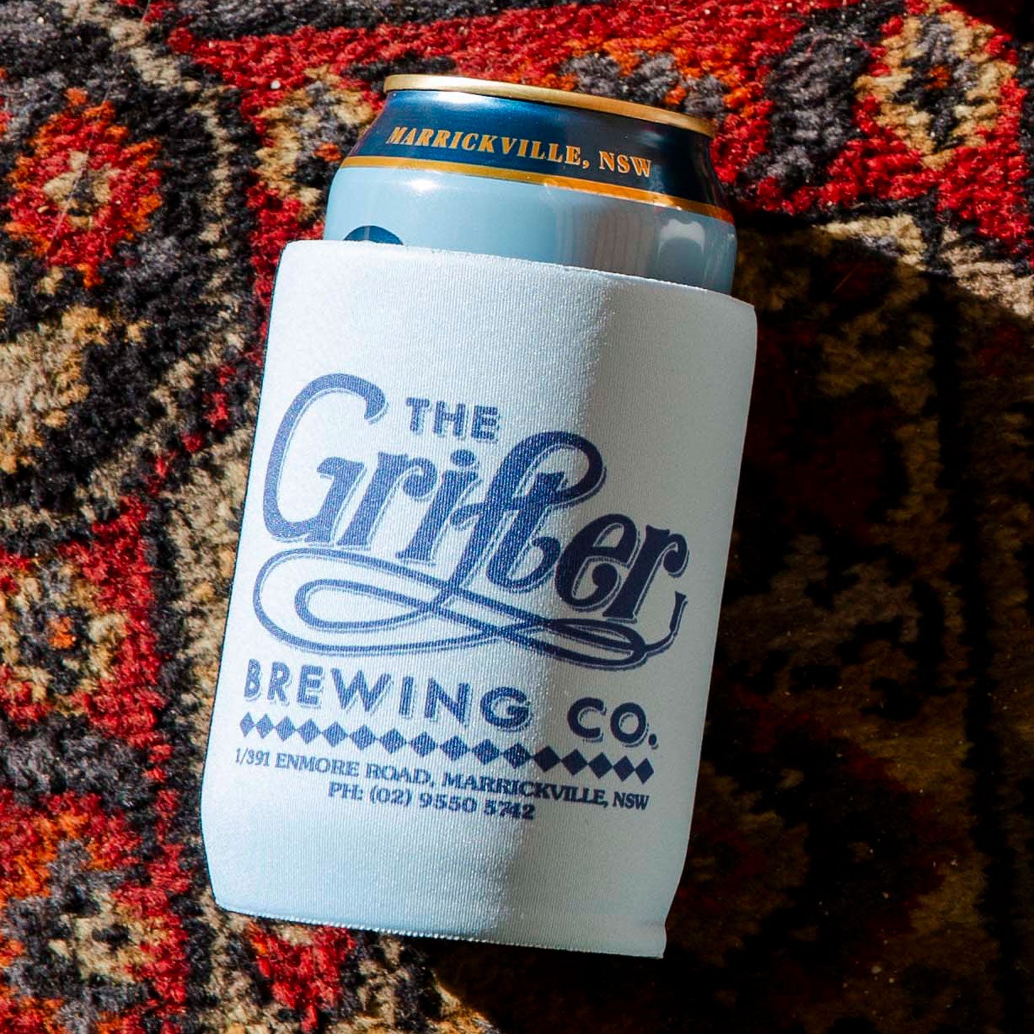 TGBC STUBBY (BLUE) - The Grifter Brewing Co