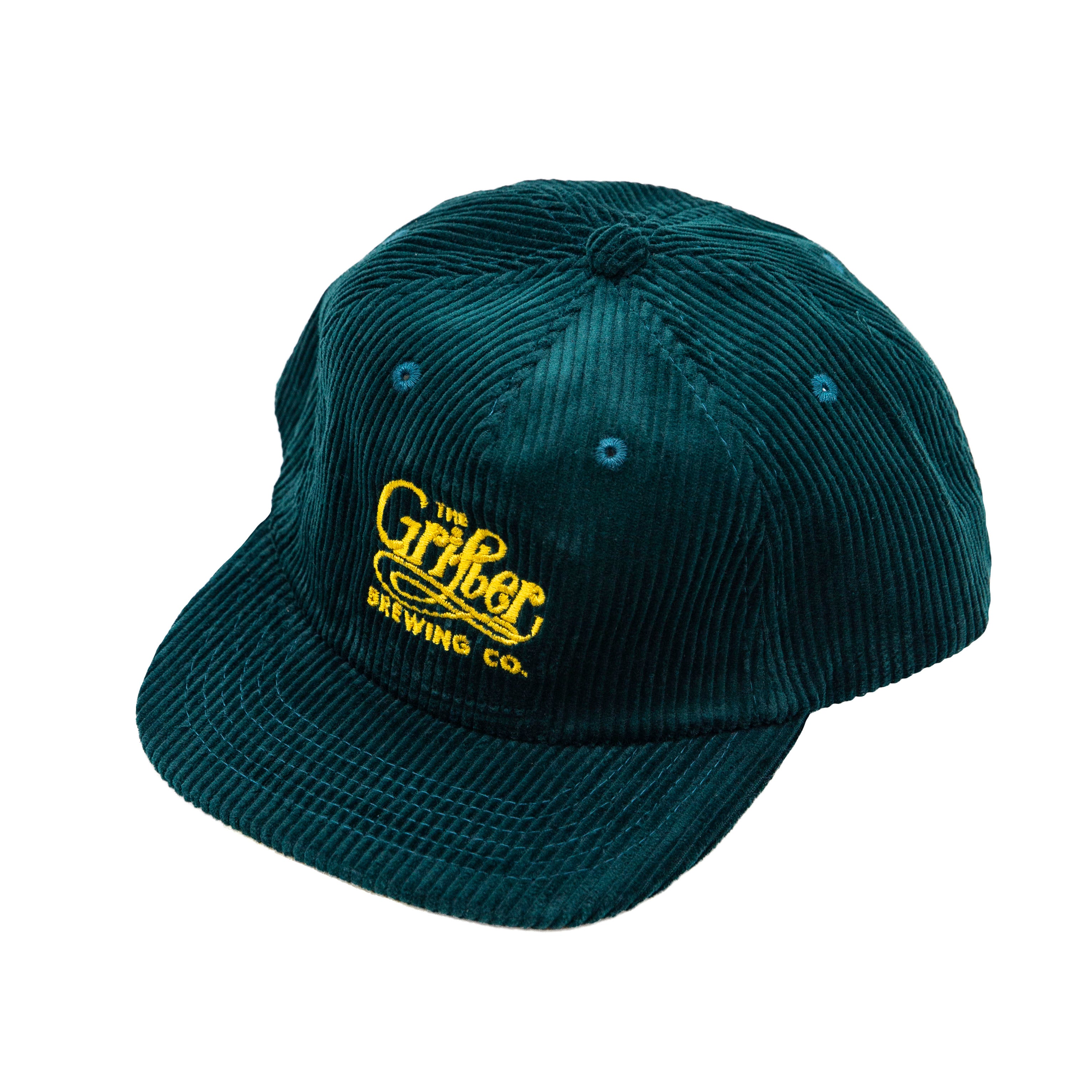 OG GREEN CORDUROY CAP - The Grifter Brewing Co