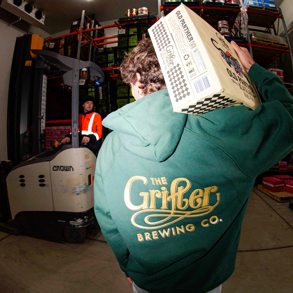 GRIFTER OG HOODIE GREEN - The Grifter Brewing Co