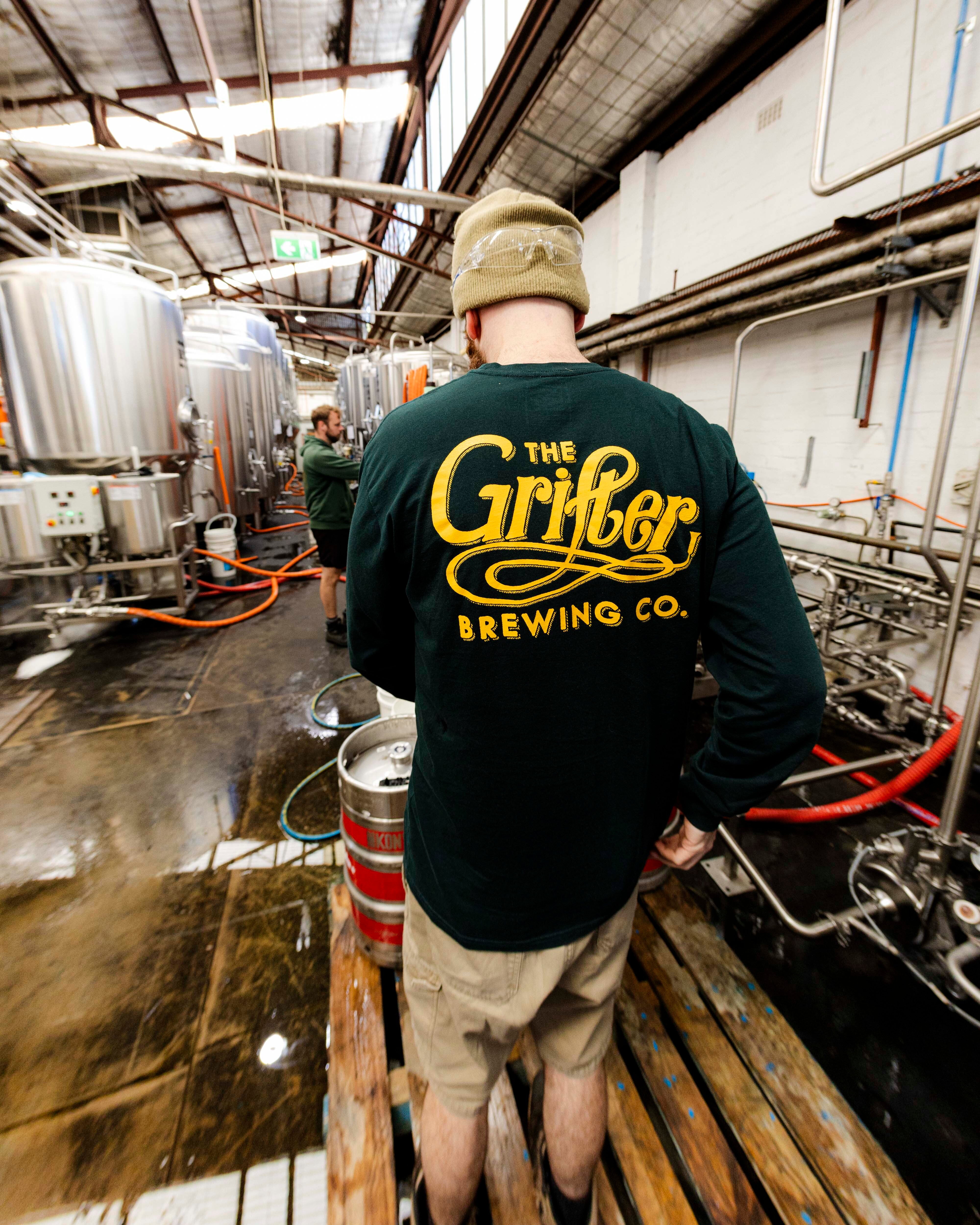 GRIFTER OG LONG SLEEVE GREEN & GOLD