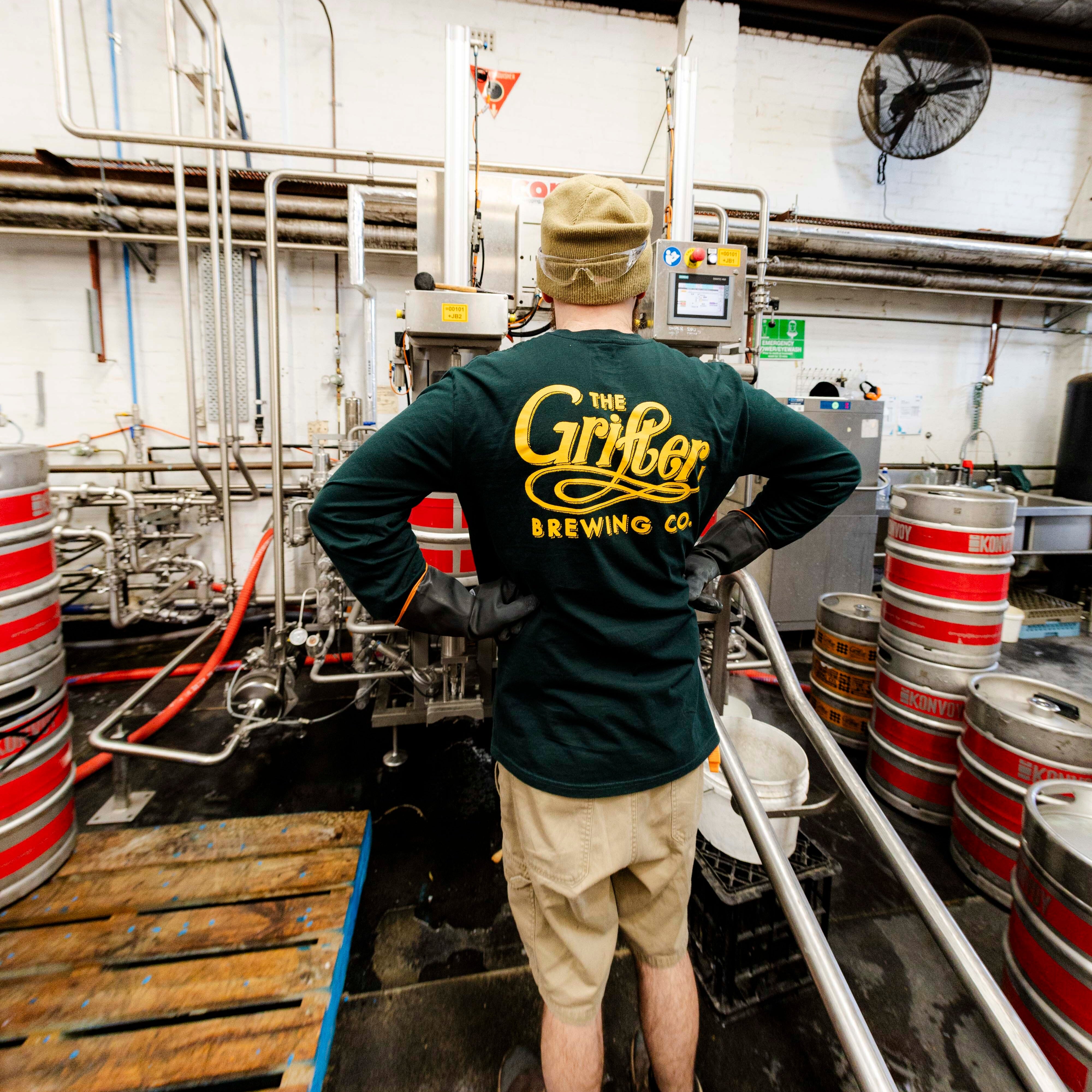 GRIFTER OG LONG SLEEVE GREEN & GOLD