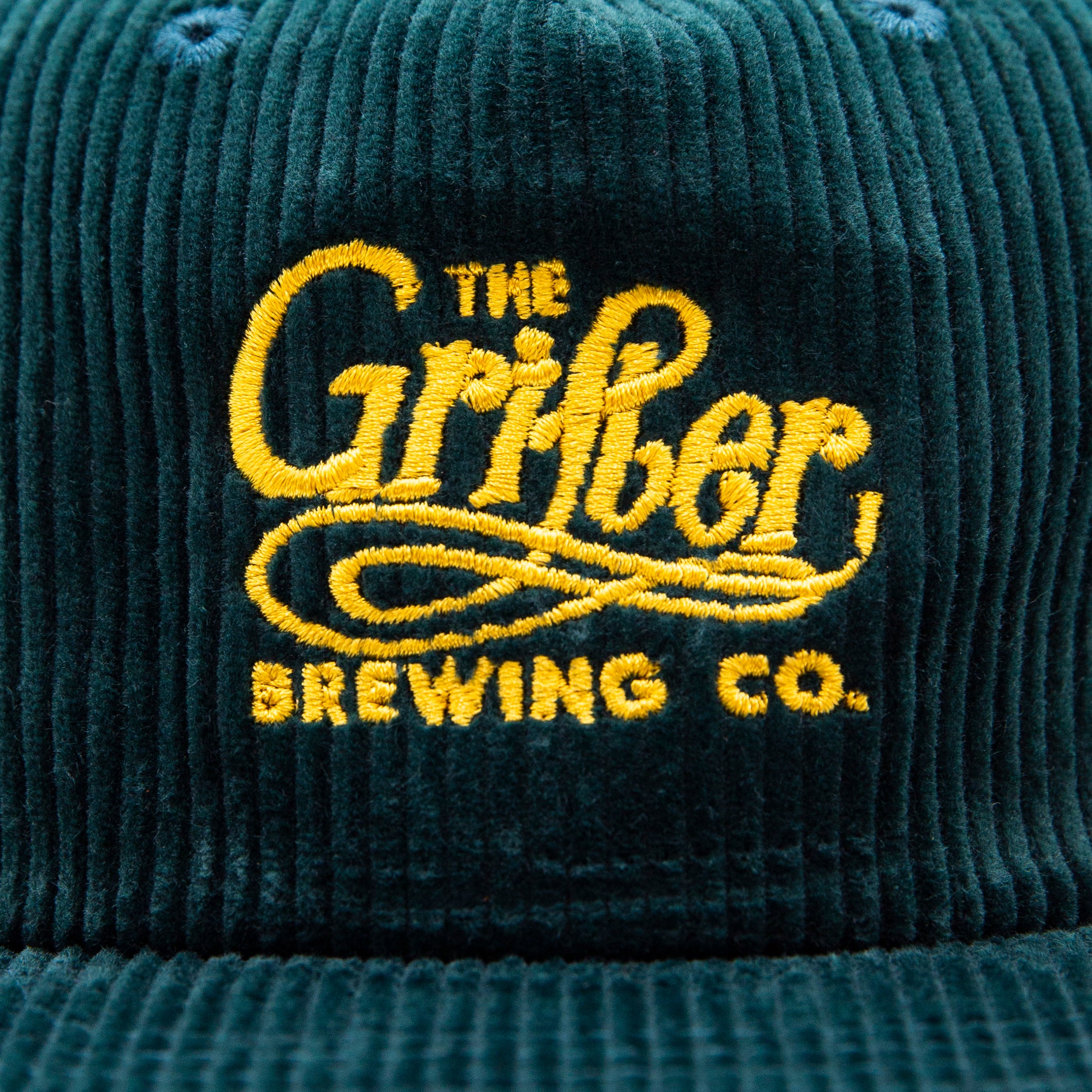 OG GREEN CORDUROY CAP - The Grifter Brewing Co