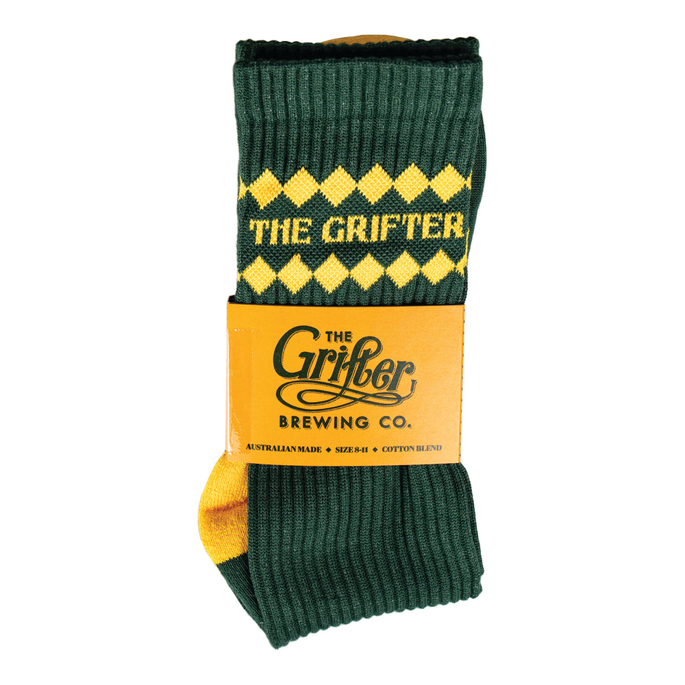 
            
                Load image into Gallery viewer, GRIFTER SOCKS
            
        