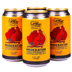 
            
                Load image into Gallery viewer, MODERATION MID STRENGTH 375ML CANS (CASE OF 24)
            
        