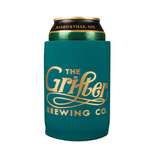 
            
                Load image into Gallery viewer, GREEN &amp;amp; GOLD STUBBY COOLER
            
        