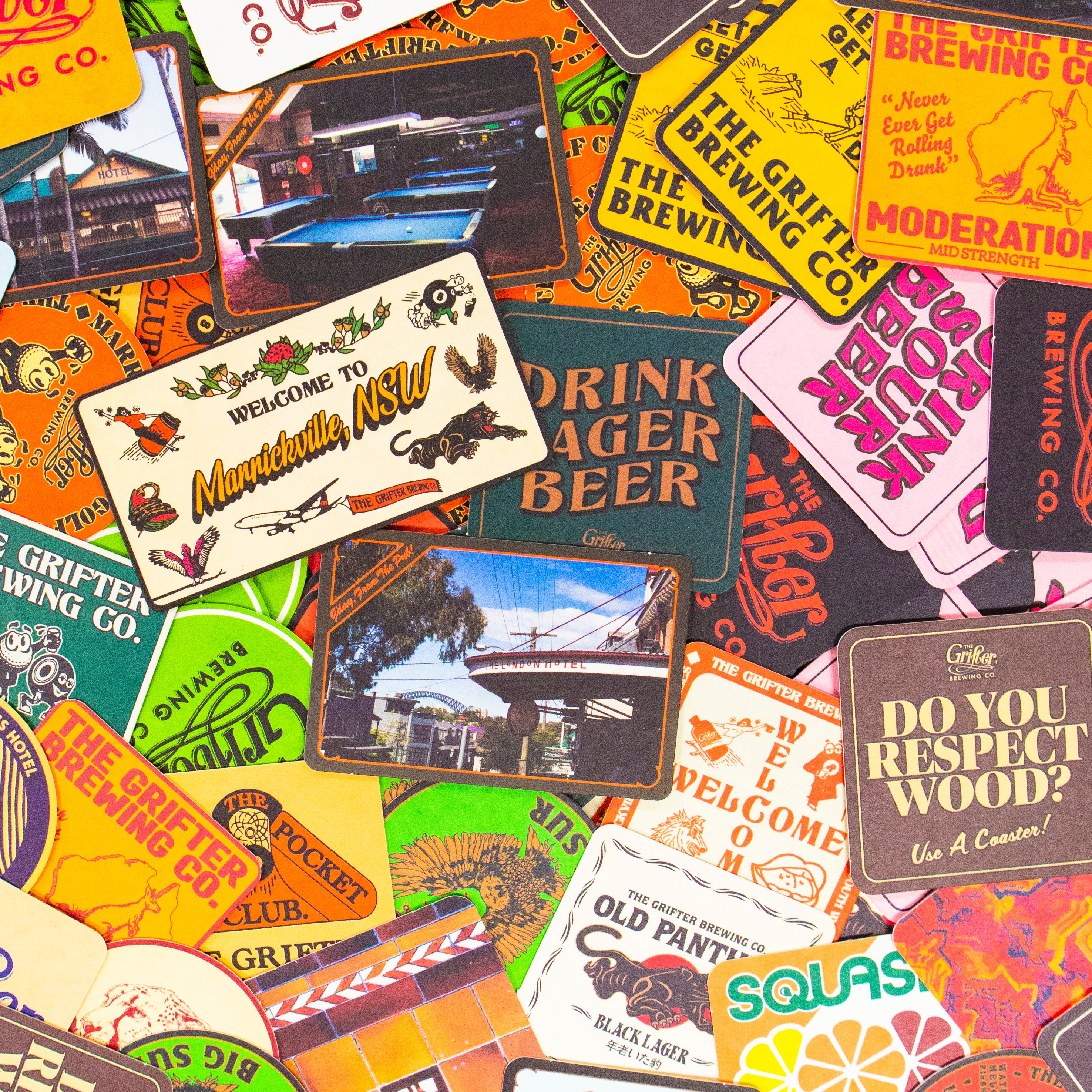 COASTER COLLECTORS LUCKY DIP - The Grifter Brewing Co