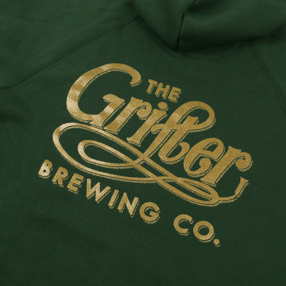 
            
                Load image into Gallery viewer, GRIFTER OG GREEN HOODY - The Grifter Brewing Co
            
        