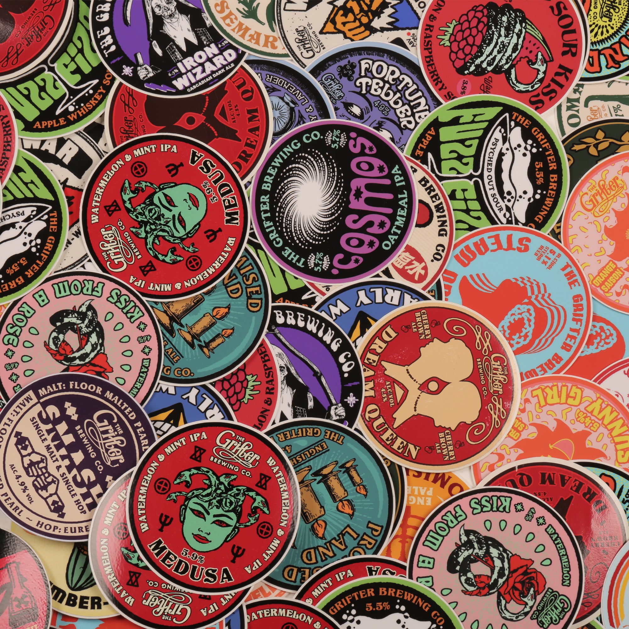 LUCKY DIP STICKER PACK - The Grifter Brewing Co