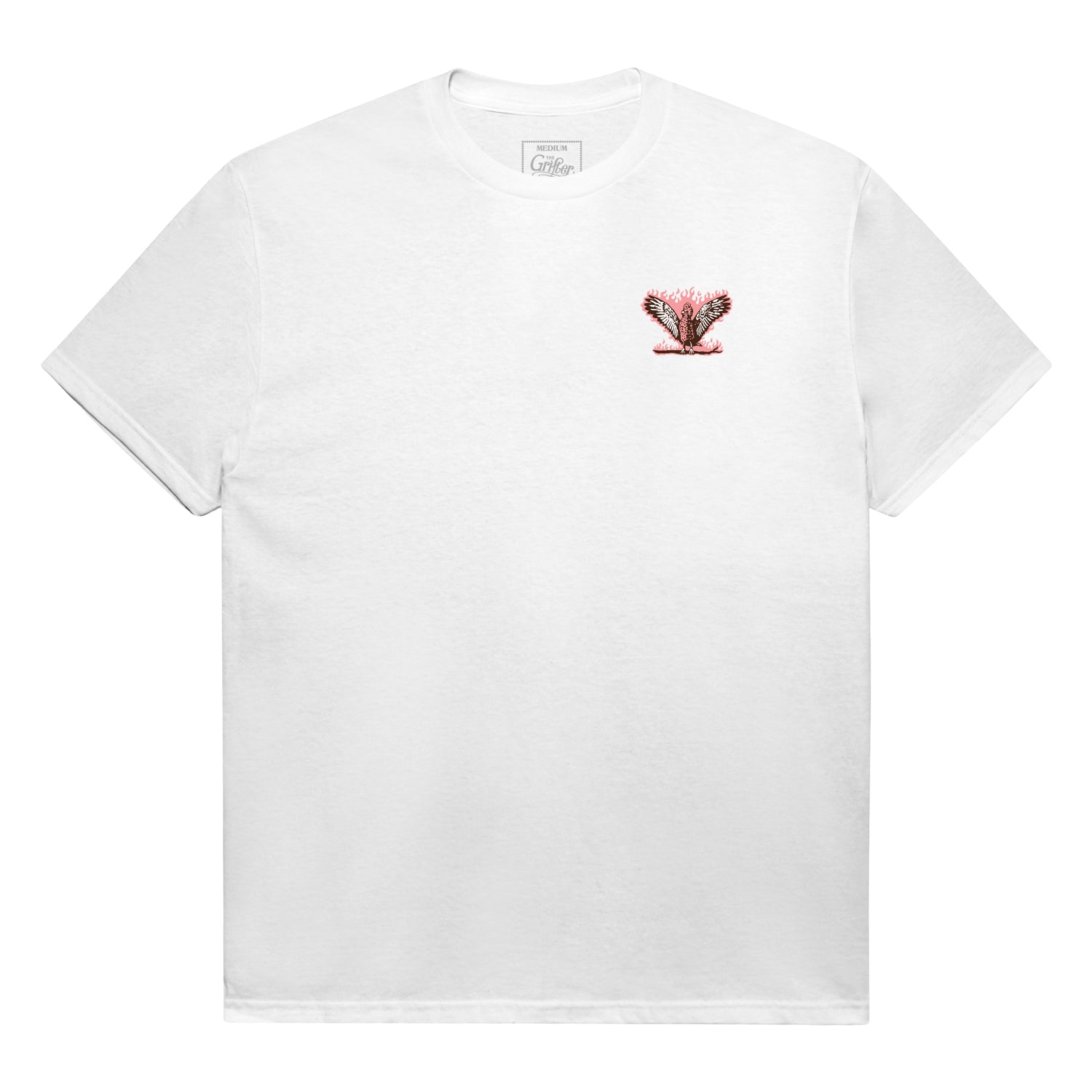 PINK GALAH WHITE TEE - WHITE - The Grifter Brewing Co